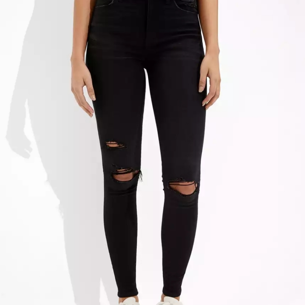AEO | Skinny Fit, Distressed Jeans